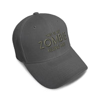 Kids Baseball Hat This Is My Zombie Killing Hat Embroidery Toddler Cap Cotton - Cute Rascals
