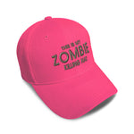 Kids Baseball Hat This Is My Zombie Killing Hat Embroidery Toddler Cap Cotton - Cute Rascals