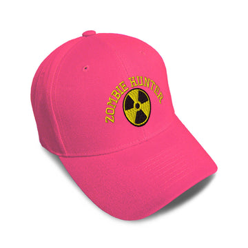 Kids Baseball Hat Zombie Hunter Radiation Embroidery Toddler Cap Cotton