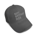 Kids Baseball Hat Best Brother Ever Embroidery Toddler Cap Cotton