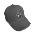 Kids Baseball Hat Science Model Scientist Embroidery Toddler Cap Cotton