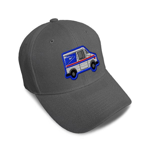 Kids Baseball Hat U.S. Mail Truck post Embroidery Toddler Cap Cotton - Cute Rascals