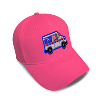 Kids Baseball Hat U.S. Mail Truck post Embroidery Toddler Cap Cotton - Cute Rascals