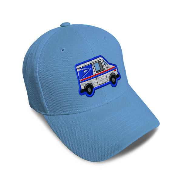 Kids Baseball Hat U.S. Mail Truck post Embroidery Toddler Cap Cotton - Cute Rascals