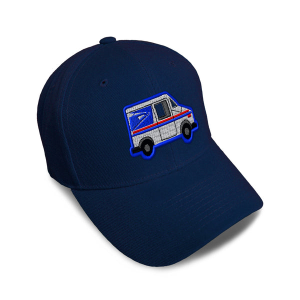 Kids Baseball Hat U.S. Mail Truck post Embroidery Toddler Cap Cotton - Cute Rascals