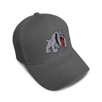 Kids Baseball Hat Bulldog C Embroidery Toddler Cap Cotton