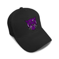 Kids Baseball Hat Animal Panthers Mascot Embroidery Toddler Cap Cotton