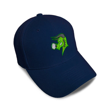 Kids Baseball Hat Dragon Mascot Embroidery Toddler Cap Cotton