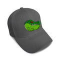 Kids Baseball Hat Animal Reptile Mascot Gators Embroidery Toddler Cap Cotton