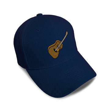 Kids Baseball Hat Guitar Music A Embroidery Toddler Cap Cotton