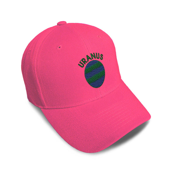 Kids Baseball Hat Uranus Embroidery Toddler Cap Cotton - Cute Rascals