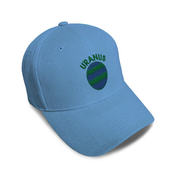 Kids Baseball Hat Uranus Embroidery Toddler Cap Cotton