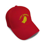 Kids Baseball Hat I Love Bananas Embroidery Toddler Cap Cotton - Cute Rascals