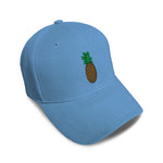 Kids Baseball Hat Pineapple Embroidery Toddler Cap Cotton - Cute Rascals