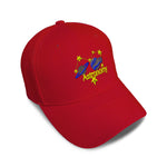 Kids Baseball Hat Astronomy Space Planets Stars Embroidery Toddler Cap Cotton - Cute Rascals
