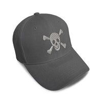 Kids Baseball Hat Skull B Embroidery Toddler Cap Cotton - Cute Rascals