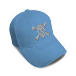 Kids Baseball Hat Skull B Embroidery Toddler Cap Cotton - Cute Rascals