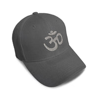 Kids Baseball Hat Religion Hinduism Symbol Embroidery Toddler Cap Cotton - Cute Rascals
