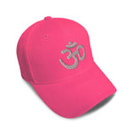 Kids Baseball Hat Religion Hinduism Symbol Embroidery Toddler Cap Cotton - Cute Rascals