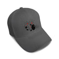 Kids Baseball Hat Sport Bowling Ball Splash B Embroidery Toddler Cap Cotton