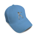 Kids Baseball Hat Karate Man Embroidery Toddler Cap Cotton