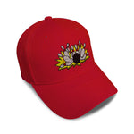 Kids Baseball Hat Bowling Splash Embroidery Toddler Cap Cotton - Cute Rascals