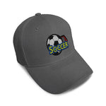 Kids Baseball Hat Soccer Sports Ball Embroidery Toddler Cap Cotton - Cute Rascals