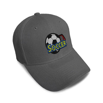 Kids Baseball Hat Soccer Sports Ball Embroidery Toddler Cap Cotton
