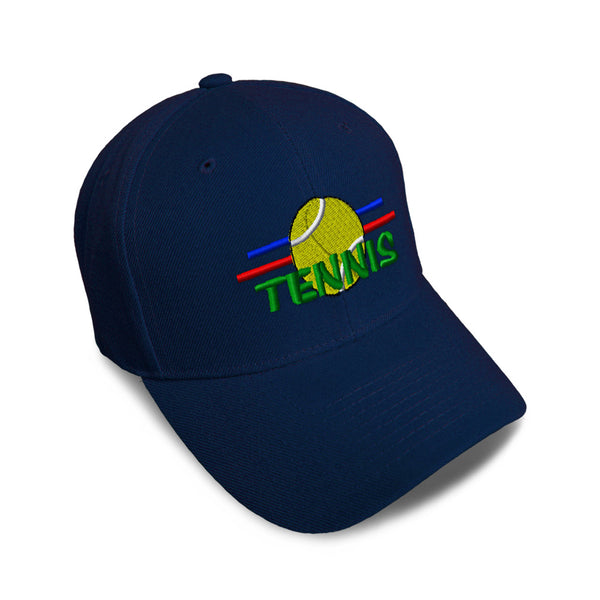 Kids Baseball Hat Tennis Logo Embroidery Toddler Cap Cotton - Cute Rascals