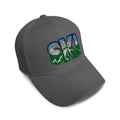 Kids Baseball Hat Small Ski Embroidery Toddler Cap Cotton