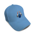 Kids Baseball Hat Bowling Sports D Embroidery Toddler Cap Cotton