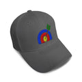 Kids Baseball Hat Sport Archery Bull Eye Target Embroidery Toddler Cap Cotton