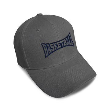 Kids Baseball Hat Basketball Letters Embroidery Toddler Cap Cotton