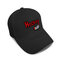 Kids Baseball Hat Hockey Embroidery Toddler Cap Cotton