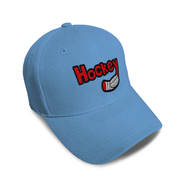 Kids Baseball Hat Hockey Embroidery Toddler Cap Cotton - Cute Rascals