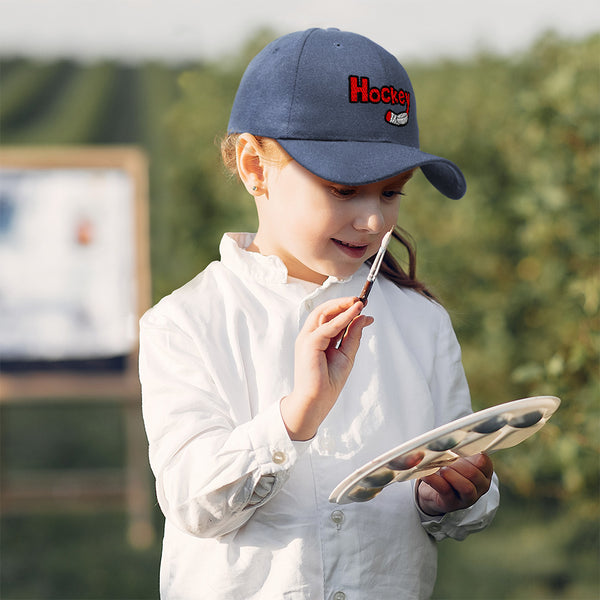 Cute Rascals® Kids Baseball Hat Hockey Embroidery toddler boy cap
