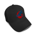 Kids Baseball Hat Curling Embroidery Toddler Cap Cotton