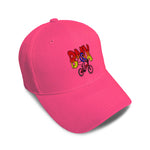 Kids Baseball Hat Sport Bmx Bike Logo Embroidery Toddler Cap Cotton - Cute Rascals