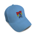 Kids Baseball Hat Sport Bmx Bike Logo Embroidery Toddler Cap Cotton - Cute Rascals