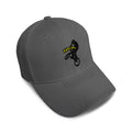 Kids Baseball Hat Sport Bmx Bike Logo Trick Yel Embroidery Toddler Cap Cotton