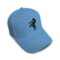 Kids Baseball Hat Sport Bmx Bike Logo Trick Yel Embroidery Toddler Cap Cotton