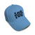 Kids Baseball Hat Black Kayaking Paddle Embroidery Toddler Cap Cotton - Cute Rascals