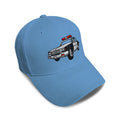 Kids Baseball Hat Police Car Embroidery Toddler Cap Cotton