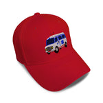 Kids Baseball Hat Paramedic Van Embroidery Toddler Cap Cotton - Cute Rascals