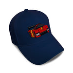 Kids Baseball Hat Red Sport Car Embroidery Toddler Cap Cotton - Cute Rascals