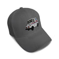 Kids Baseball Hat Mail Truck Embroidery Toddler Cap Cotton