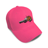 Kids Baseball Hat Flatbed Truck A Embroidery Toddler Cap Cotton - Cute Rascals