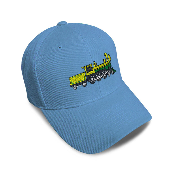 Kids Baseball Hat Locomotive Embroidery Toddler Cap Cotton - Cute Rascals