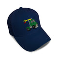 Kids Baseball Hat Racing Semi Embroidery Toddler Cap Cotton