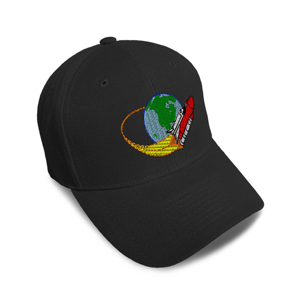 Kids Baseball Hat Space Shuttle B Embroidery Toddler Cap Cotton - Cute Rascals